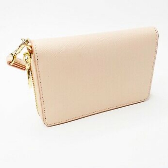 Tory Burch York Multitask Ziparound Wristlet -Pink - Picture 6 of 10